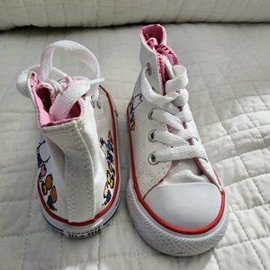 Converse Kids Chuck Taylor All-Star Hi Hello Kitty White (6)